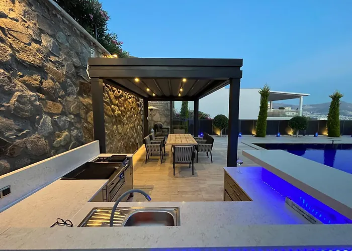 Aylinda With Private Heated Pool Bodrum